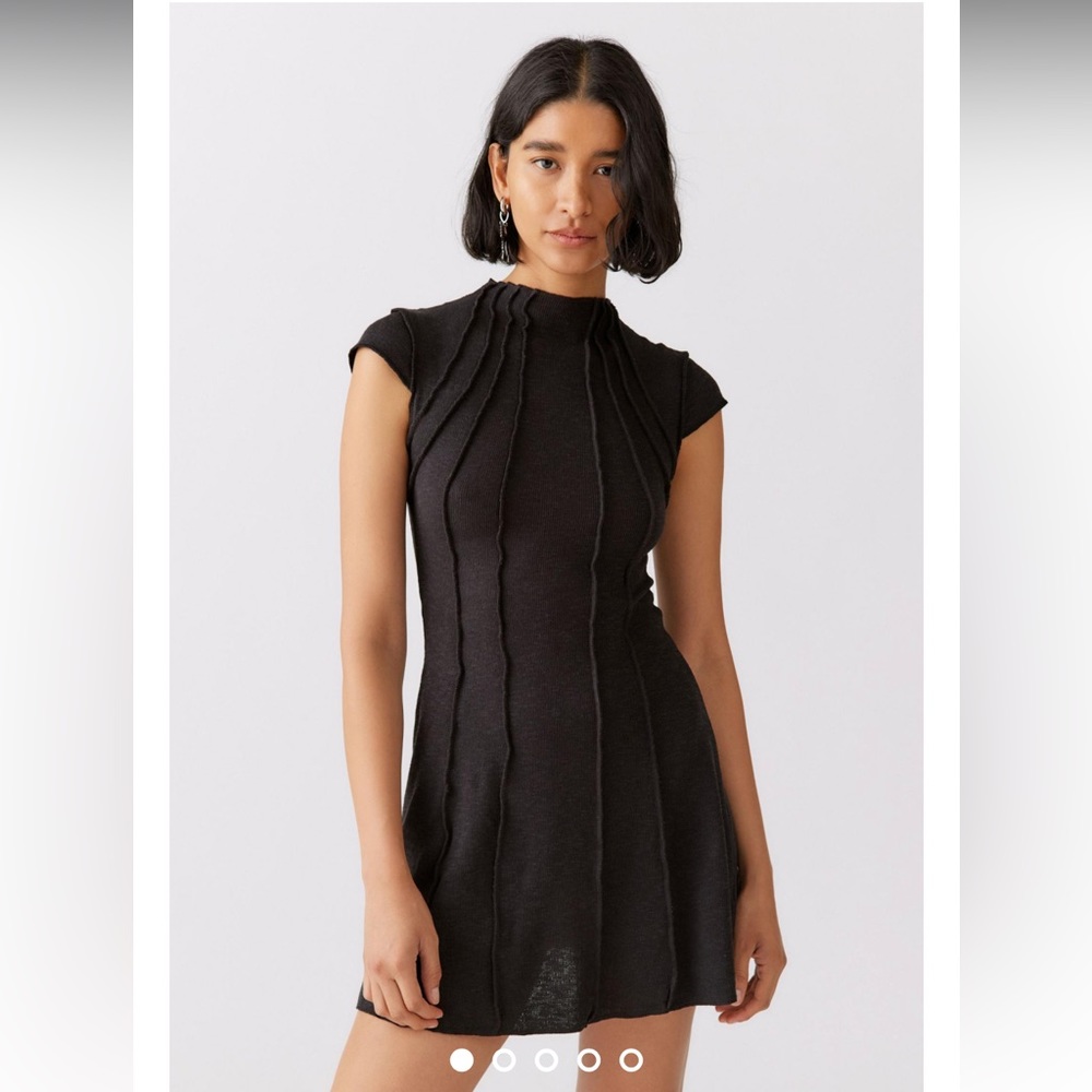 Urban Outfitters Rishe Seamed Mini Dress